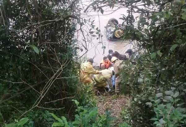 Conductor de Uber falleció tras caer al arroyo Capiibary | Ñanduti