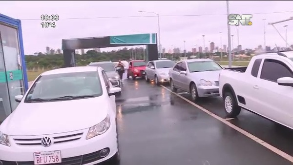 Avanza vacunación en el Autovac de la Costanera - SNT