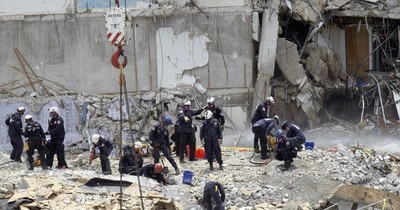 La Nación / Rescatistas israelíes llegan a EEUU para colaborar en derrumbe de edificio en Florida