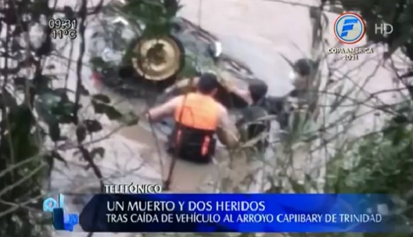 Conductor de Uber cae a un arroyo y fallece ahogado