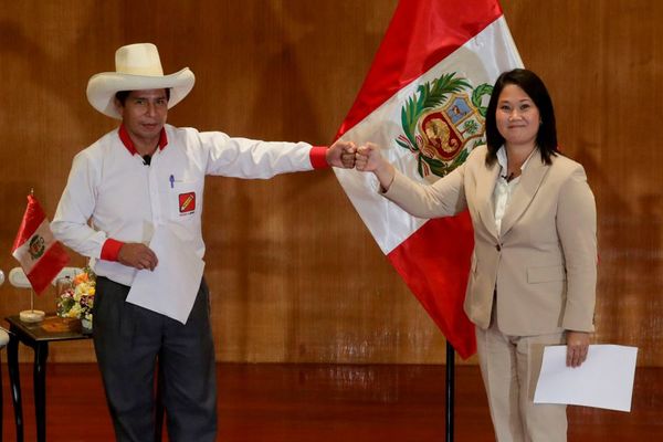 Fujimori instó a Castillo a unirse a su petición de una auditoría sobre las elecciones de Perú | Ñanduti
