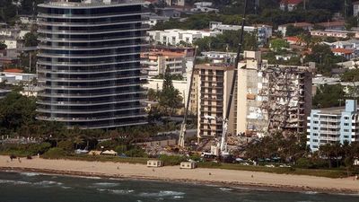 Sube a nueve el número de fallecidos en derrumbe de edificio en Miami