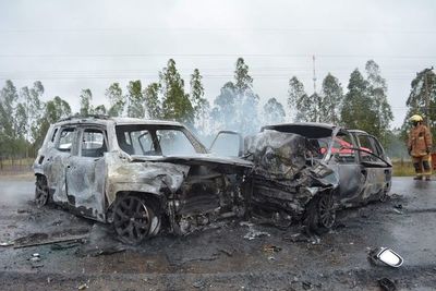 Herida en choque fatal en Concepción será trasladada a Asunción e identifican a fallecido - Nacionales - ABC Color