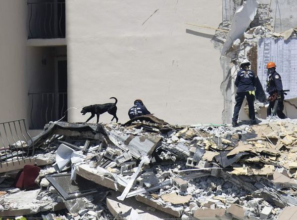Derrumbe en Miami: Identifican a otros cuatro muertos y llaman a familiares que faltan a tomarse muestra de ADN - Nacionales - ABC Color
