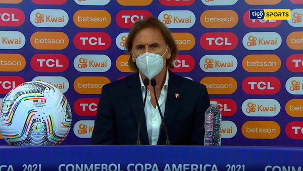 Conferencia de prensa de Ricardo Gareca