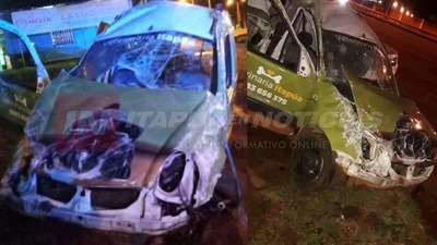 VARIOS LESIONADOS EN EL ACCIDENTE SOBRE LA RUTA N° 6.