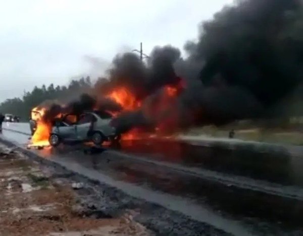 Crónica / ¡CHOQUE Y FUEGO! Joven salonista murió en un terrible accidente