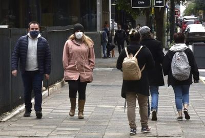 Pronostican un lunes frío y con lluvias dispersas - Nacionales - ABC Color