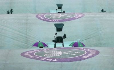 El comienzo de Wimbledon sufrió un retraso por la lluvia - Tenis - ABC Color