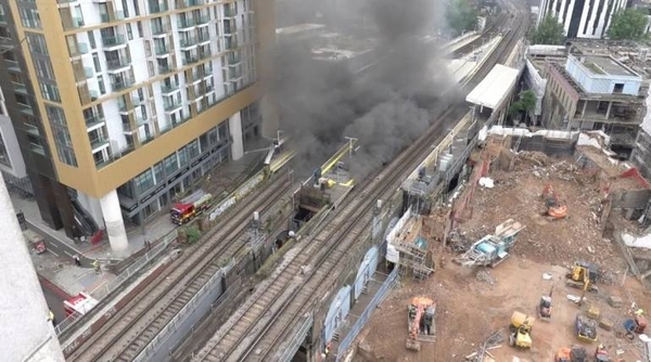 Diario HOY | Se declara un fuerte incendio en una estación de tren de Londres