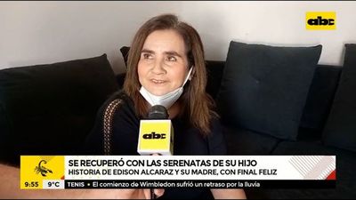 Se recuperó del Covid con serenatas de su hijo - A la gran 730 - ABC Color