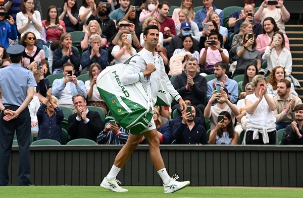 Wimbledon: Debut arrollador de Novak Djokovic ante Jack Draper