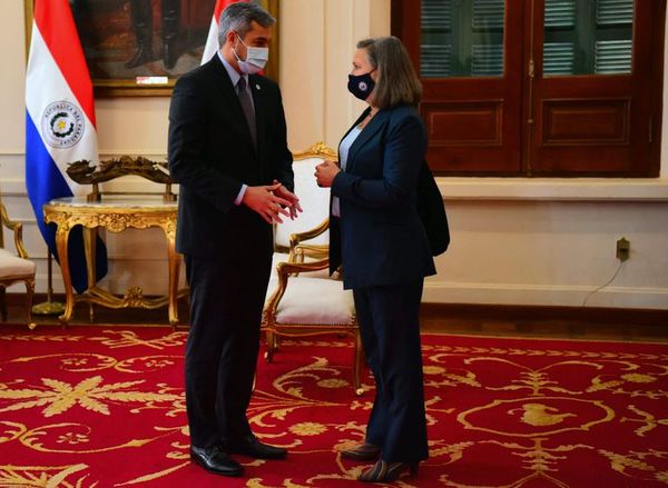 González destacó presencia de representante del Departamento de Estado de EE.UU. en nuestro país - Nacionales - ABC Color