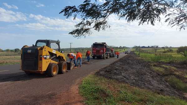 Ruta PY05: inician trabajos de rehabilitación del tramo Yby Yaú - Pedro Juan Caballero | .::Agencia IP::.
