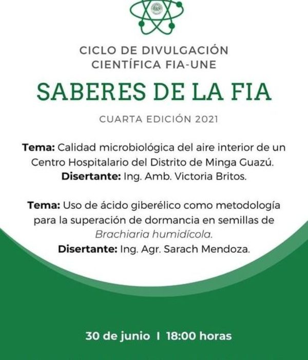 Organizan IV edición de Divulgación Científica «