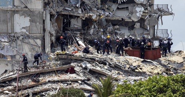 La Nación / Tragedia en Miami: suman 10 muertos mientras rescatistas buscan sobrevivientes en áreas con posibles bolsas de aire