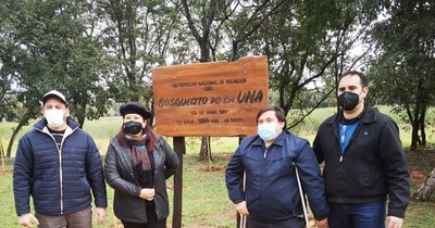 La Nación / Inauguran “bosquecito de la UNA” en Parque Ñu Guasu