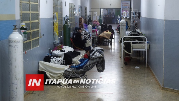 HOSPITAL RESPIRATORIO: SIGUEN LLEGANDO PACIENTES MUY GRAVES CON COVID 19.
