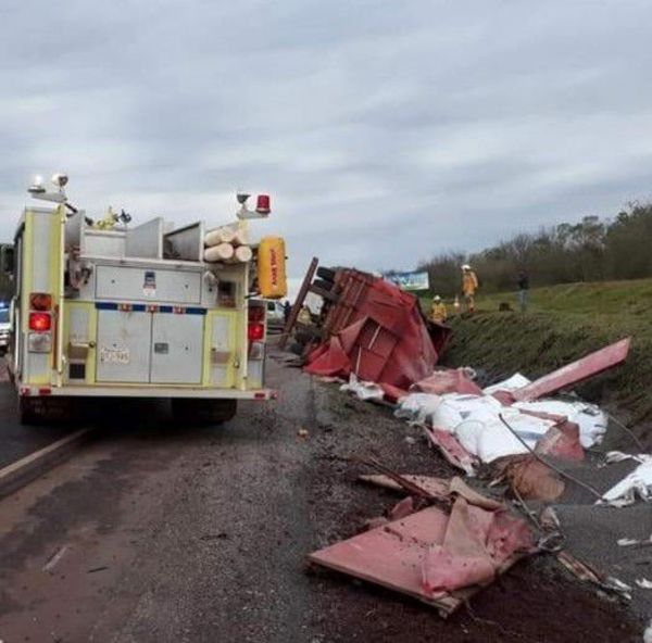 Vuelco fatal en Naranjito - Nacionales - ABC Color