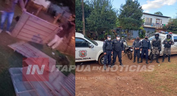 RECUPERAN OCHO VENTANAS TIPO VENTILUZ HURTADAS.
