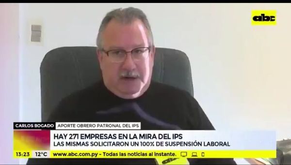 IPS: unas 271 empresas “en la mira” por indicios de fraude - Nacionales - ABC Color