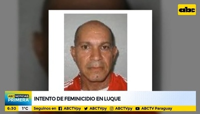 Hombre intenta matar a su expareja en Luque, reportan