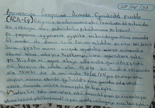 Secuestran a hijo de ganadero y responsable sería la ACA EP | Radio Regional 660 AM