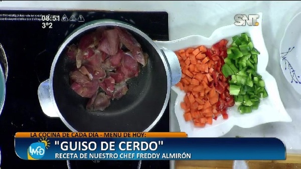 Cocina LMCD: Guiso de cerdo - SNT