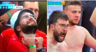 ¡Emociones de la Euro! Hinchas pasaron del llanto a la euforia en minutos