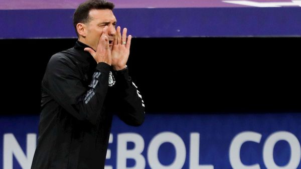 Scaloni está satisfecho por el rendimiento de Argentina