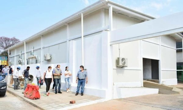 Inaugurarán tercer pabellón de contingencia en Hospital de Villa Elisa la próxima semana