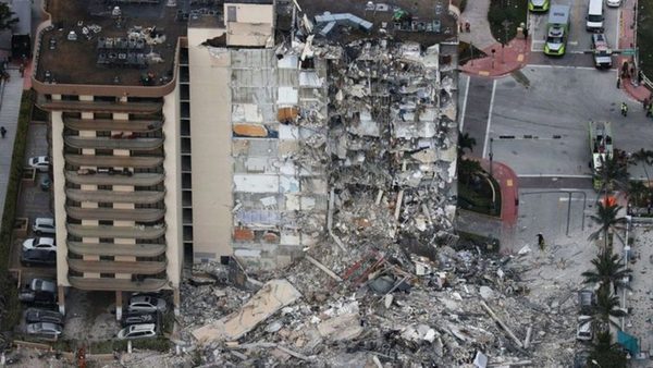 Donan un millón de dólares a familias afectadas por el derrumbe del edificio en Miami - Noticiero Paraguay