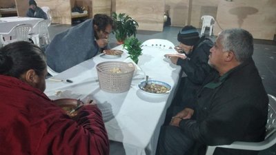 Más de 50 personas asistidas por SEN en fría noche de lunes