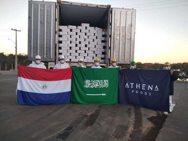Athena Foods realizó el primer envío de carne bovina enfriada a Arabia Saudita