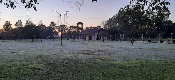 Departamento de Caaguazú registró cerca de -1 grados y se anuncia frío más intenso - Nacionales - ABC Color