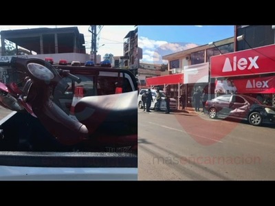 GRAVE ACCIDENTE EN ZONA DE LA TERMINAL DE ÓMNIBUS DE ENCARNACIÓN