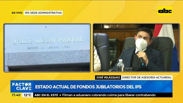 IPS ratifica que fondos “están bien” tras reunión de Halley con diputados - Nacionales - ABC Color