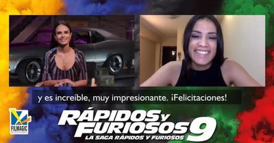 Jordana resalta el empoderamiento de la mujer en "Rápidos y Furiosos 9"