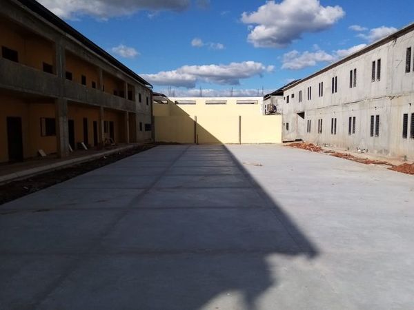 La nueva penitenciaría de Emboscada está edificada en un 82% - Nacionales - ABC Color