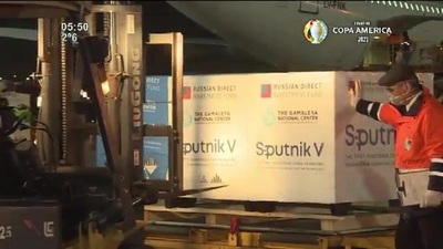 Arribaron 200.000 vacunas SputnikV - SNT