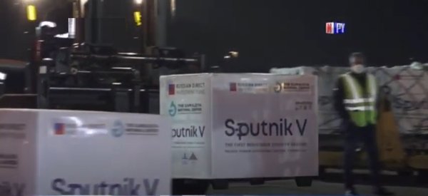 Llegaron 200.000 vacunas Sputnik V del fondo ruso | Noticias Paraguay