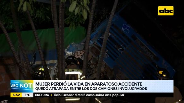 Mujer perdió la vida tras aparatoso accidente - ABC Noticias - ABC Color