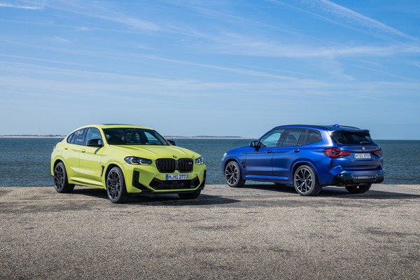 BMW presenta los renovados X3 y X4 M Competition