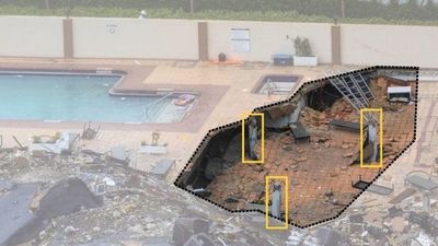 La piscina del edificio derrumbado en Miami y una nueva hipótesis para explicar la tragedia
