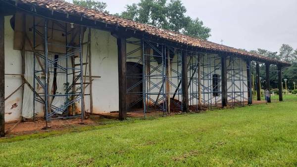 Lamentan tardanza en la restauración del templo San Joaquín | Ñanduti