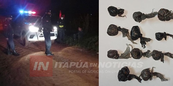 QUEDÓ ATRAPADO ENTRE ALAMBRES CUANDO HUÍA. 