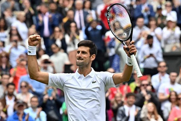 Novak Djokovic avanzó a tercera ronda de Wimbledon - Tenis - ABC Color