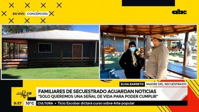 “Daría mi vida por la de él”: Madre de joven secuestrado en Puentesiño - A la gran 730 - ABC Color