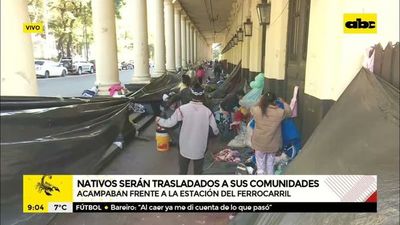 Nativos serán trasladados a sus comunidades - A la gran 730 - ABC Color