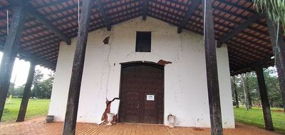Autorizan restauración parcial del templo jesuita de San Joaquín - Nacionales - ABC Color